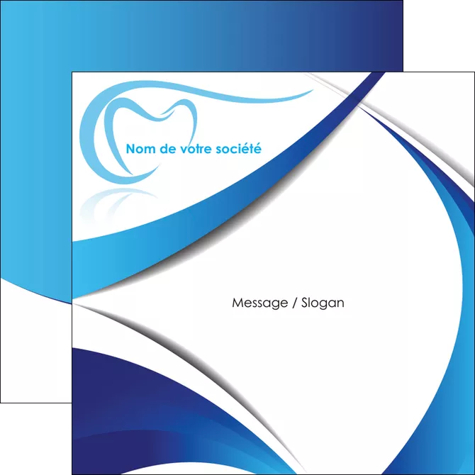 impression flyers dentiste dents dentiste dentisterie MIFLU29959