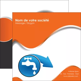 imprimer flyers plomberie eau robinet plombier MLGI30281