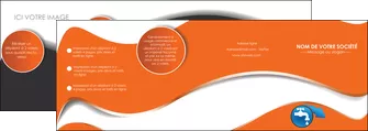 creation graphique en ligne depliant 4 volets  8 pages  plomberie eau robinet plombier MLGI30291