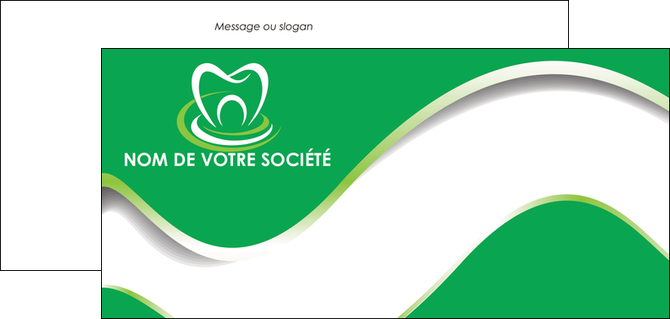 modele carte de correspondance dentiste dents dentiste dentier MIFCH30545