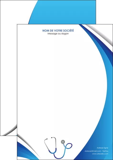 exemple tete de lettre materiel de sante medecin medecine docteur MIFBE30563