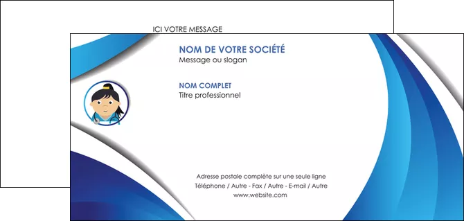 realiser carte de correspondance chirurgien medecin medecine sante MLGI30625