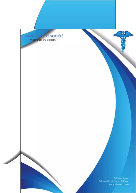 imprimerie flyers chirurgien medecin medecine sante MLIGLU30709