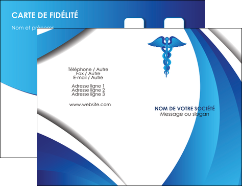 personnaliser maquette carte de visite chirurgien medecin medecine sante MIFBE30727