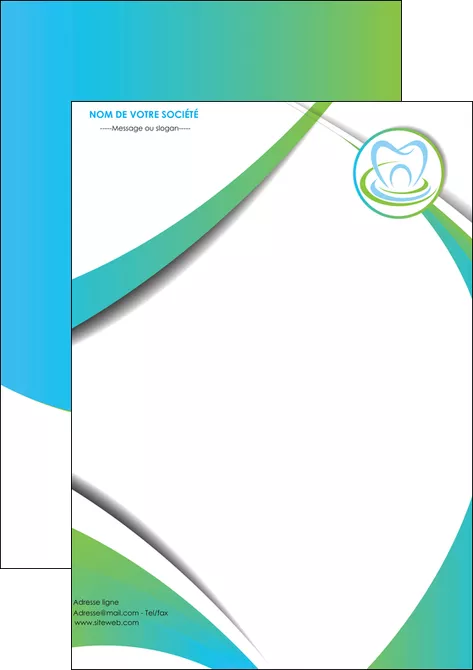 modele affiche dentiste dents dentiste dentier MLGI30803
