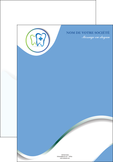maquette en ligne a personnaliser affiche dentiste dents dentiste dentier MIF30893