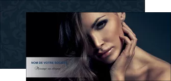 realiser flyers cosmetique coiffeur a domicile salon de coiffure salon de beaute MLGI31281