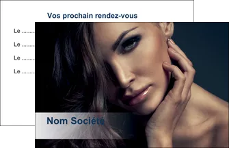 realiser carte de visite cosmetique coiffeur a domicile salon de coiffure salon de beaute MLGI31297