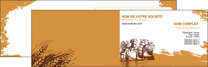 imprimerie carte de visite boulangerie pains boulangerie boulanger MIFCH31449