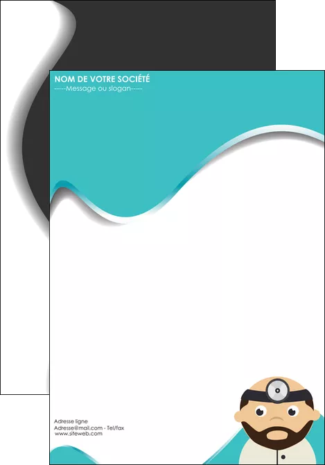 creer modele en ligne affiche materiel de sante docteur medecin soins medicales MIFLU31573