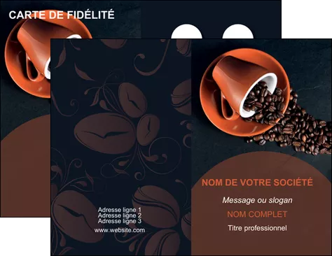 faire modele a imprimer carte de visite bar et cafe et pub tasse a cafe cafe graines de cafe MLIGLU31853