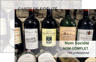 faire carte de visite vin commerce et producteur caviste vin vignoble MFLUOO32083