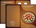 maquette en ligne a personnaliser carte de visite pizzeria et restaurant italien pizza pizzeria zone tampon MLGI32357