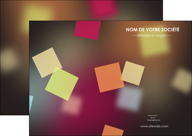 exemple flyers abstrait design texture MLIGBE32623