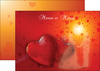 imprimer flyers mariage noces faire part MLGI32935