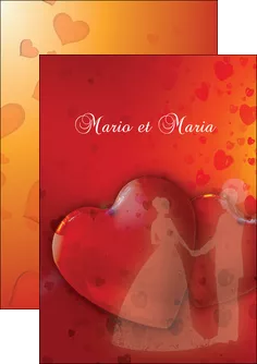 imprimer flyers mariage noces faire part MLGI32937