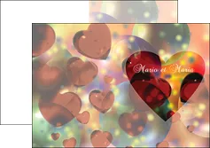 faire modele a imprimer depliant 2 volets  4 pages  faire part de mariage carte de mariage invitation mariage MLGI32951