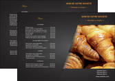 maquette en ligne a personnaliser set de table boulangerie maquette boulangerie croissant patisserie MLIP33093