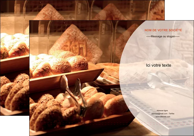 faire modele a imprimer pochette a rabat boulangerie pain brioches boulangerie MIFBE33281
