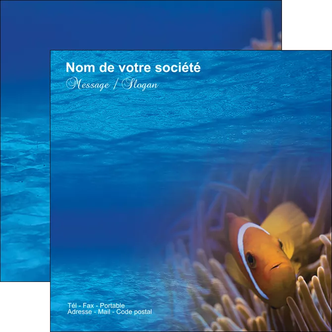 faire flyers paysage belle photo nemo poisson MIFCH33475
