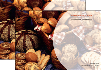 creer modele en ligne affiche boulangerie pain brioches boulangerie MIS33479