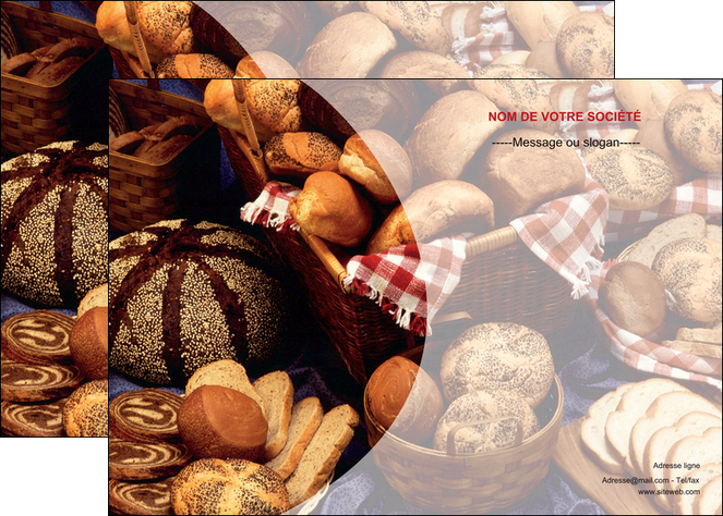 impression affiche boulangerie pain boulangerie patisserie MIFCH33527