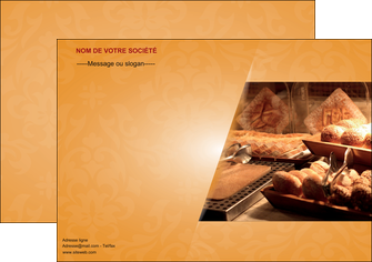 personnaliser maquette affiche boulangerie boulangerie pains viennoiserie MIFBE33633