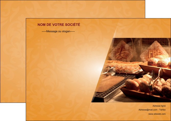 imprimerie affiche boulangerie boulangerie pains viennoiserie MIDLU33639