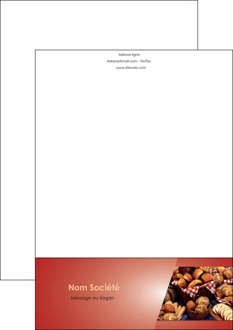 cree tete de lettre boulangerie pain boulangerie patisserie MLGI33733