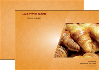 realiser affiche boulangerie croissants boulangerie patisserie MLGI33745