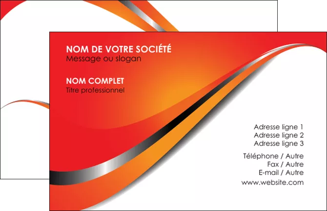 personnaliser maquette carte de visite texture contexture structure MLGI33989