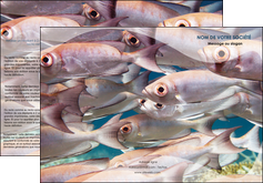 faire modele a imprimer depliant 3 volets  6 pages  paysage poisson ban de poisson oeil de poisson MLGI34155