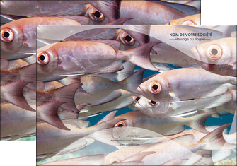 modele pochette a rabat paysage poisson ban de poisson oeil de poisson MLGI34169