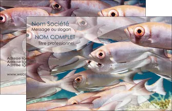 faire carte de visite paysage poisson ban de poisson oeil de poisson MLGI34171