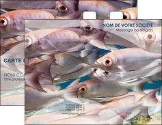 faire carte de visite paysage poisson ban de poisson oeil de poisson MLGI34173