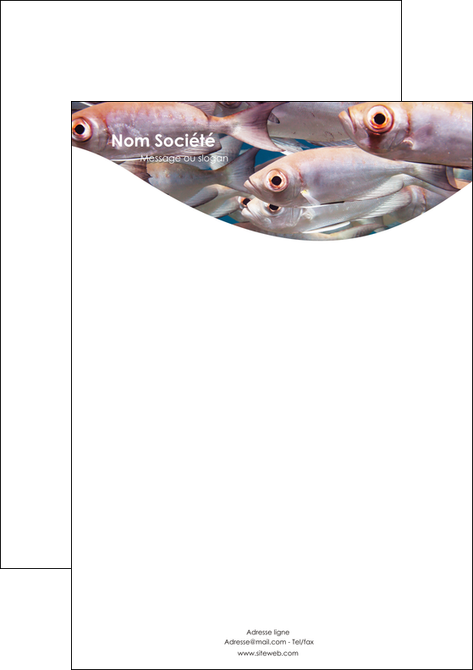 imprimerie tete de lettre paysage poisson ban de poisson oeil de poisson MLGI34175