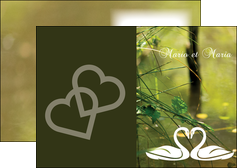 impression depliant 2 volets  4 pages  plante verte nature MLGI35527