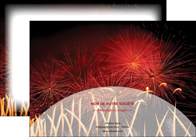 modele affiche 14 juillet feux dartifice artificier MLIGLU35615