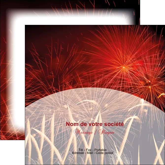 imprimer flyers 14 juillet feux dartifice artificier MLGI35623