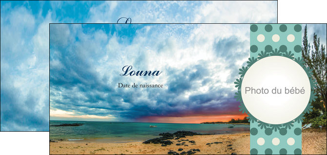 Flyers Modele Et Exemple Plage Mer Ciel