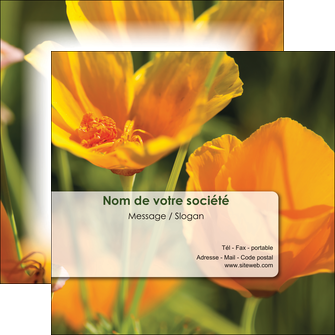 faire modele a imprimer flyers fleuriste et jardinage fleurs nature printemps MLGI35989