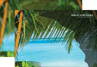 imprimerie affiche mer plage nature MLGI36059
