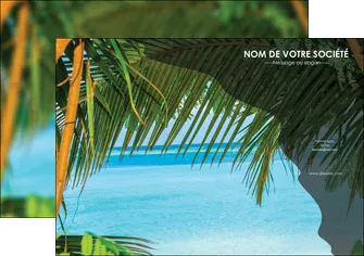 modele flyers mer plage nature MLGI36061