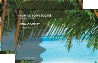 exemple carte de visite mer plage nature MLGI36067