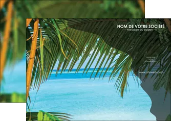 modele flyers mer plage nature MLGI36071