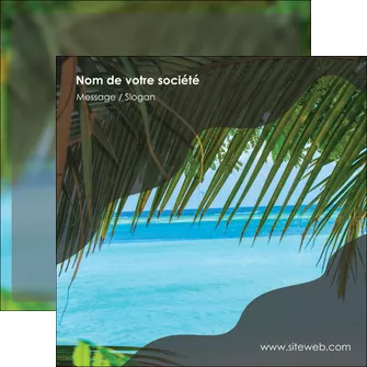 imprimerie flyers mer plage nature MLGI36091
