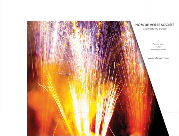 modele pochette a rabat reception et animation feu dartifice artificier artilleur MLIGLU36149
