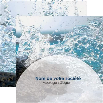 exemple flyers eau flot mer MLGI36391