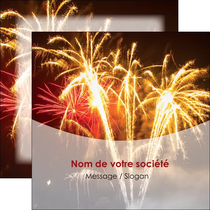 imprimerie flyers feu dartifice eclat lumiere MLIGLU36649