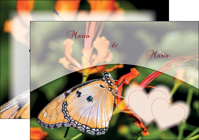 faire modele a imprimer flyers agriculture papillons fleurs jardin MLGI37279